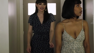 Transsensual - Jenna Foxx wearing glasses and Natalie Mars