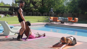 Trans Harder: Alpha Jerks His Meat, Tgirls Lap Up Every Drop